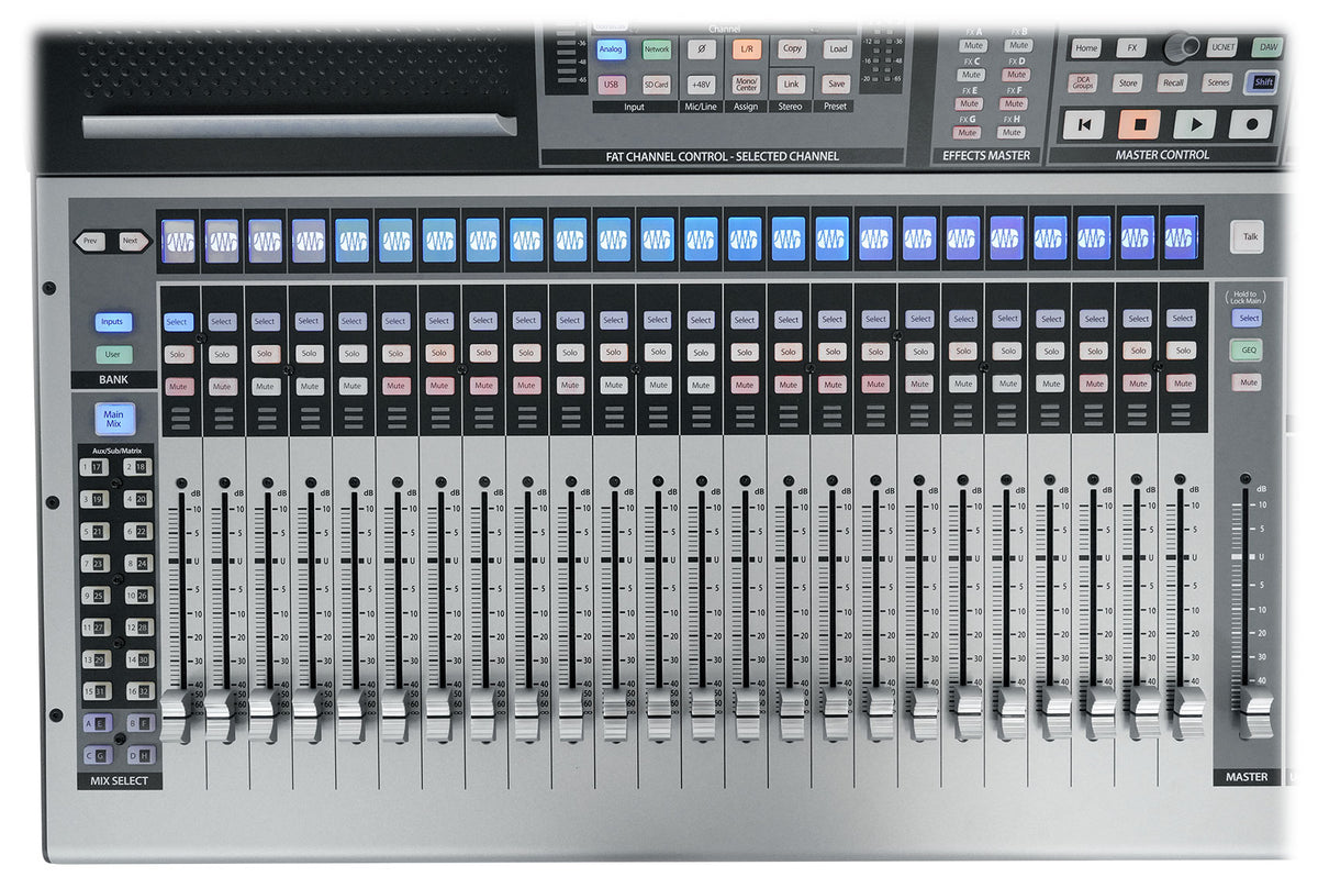 Presonus STUDIOLIVE 64S 64-Channel/43-Bus Digital Mixer+Recording Interface