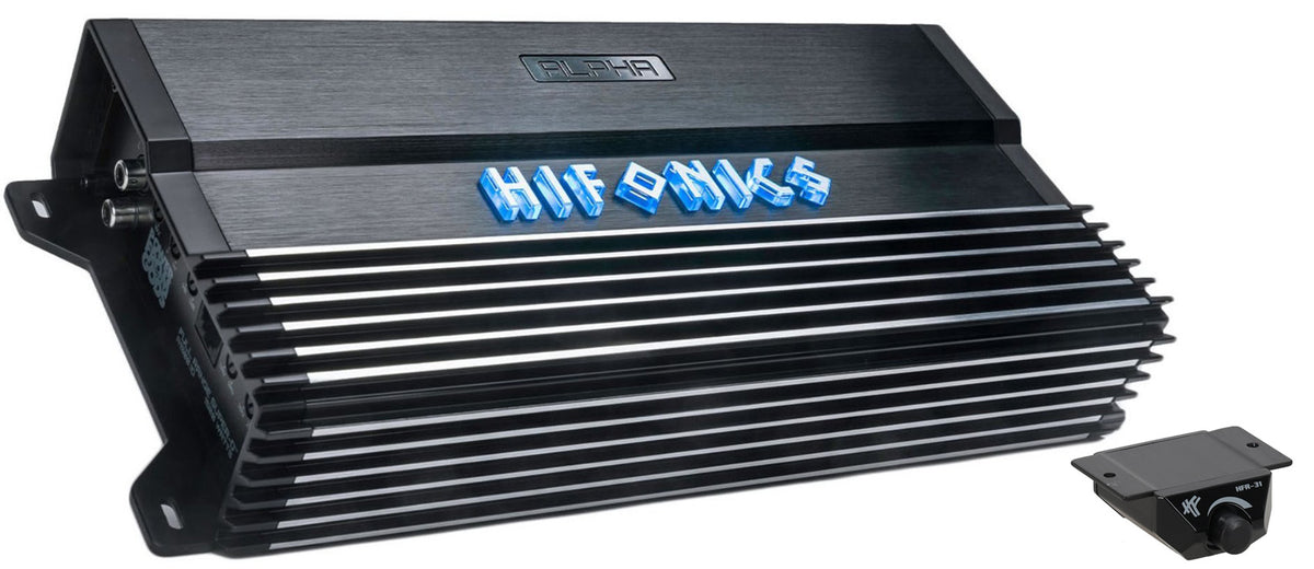 Hifonics A1500.1D 1500 Watt Mono Amplifier Class D 1-ohm Car Stereo Amp