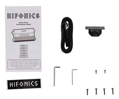 Hifonics A1500.1D 1500 Watt Mono Amplifier Class D 1-ohm Car Stereo Amp