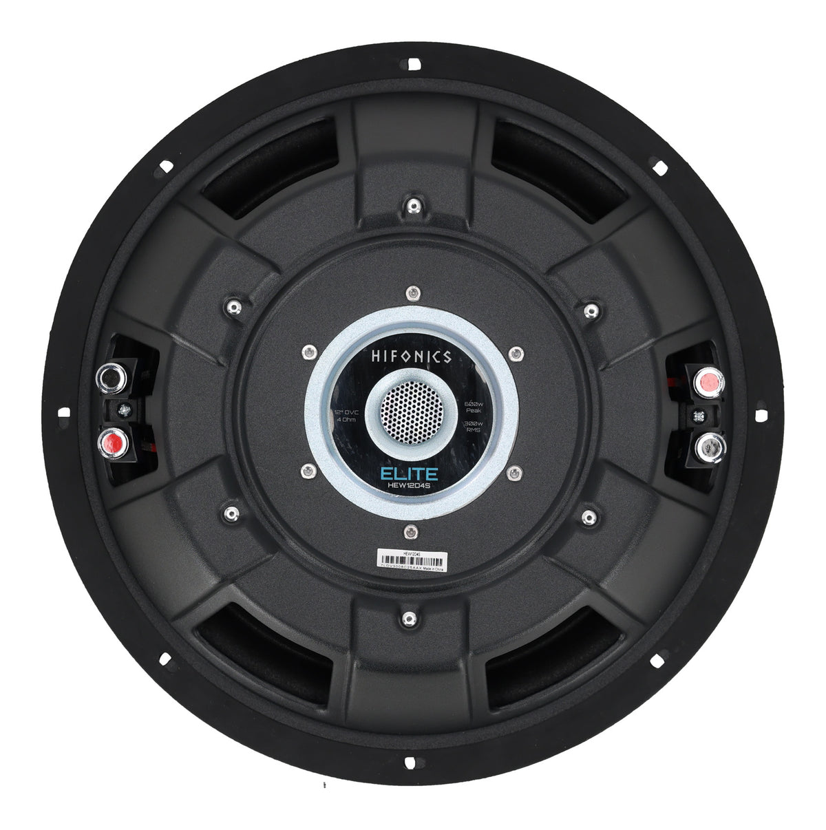 Hifonics HEW12D4S 12" 300w RMS Shallow Subwoofer DVC 4 Ohm Slim Car Audio Sub