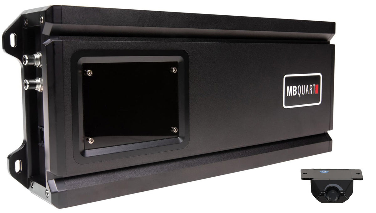 MB Quart RA1-1500.1 1500 Watt Mono Amplifier Class D Car Audio Amp+Bass Remote