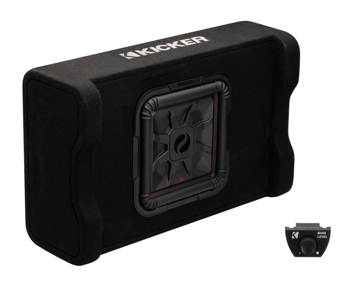 Kicker 53PL7TDF10 L7TDF 10" Powered Subwoofer L7T Sub in Slim Downfire Enclosure