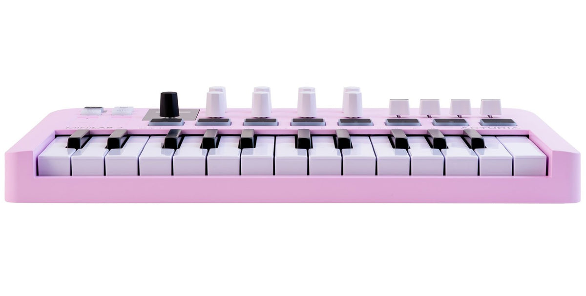 Arturia MiniLab 3 Rose Quartz 25-Key MIDI Music Production Keyboard Controller