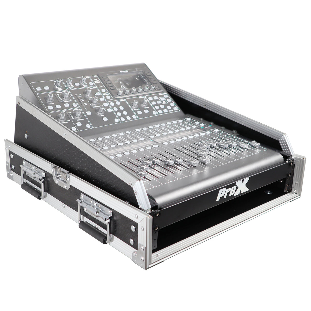 ProX T-2MRSS13ULT MK2 19" Rackmount Mixer 13U Top / 2U Front (3 Removable Doors)