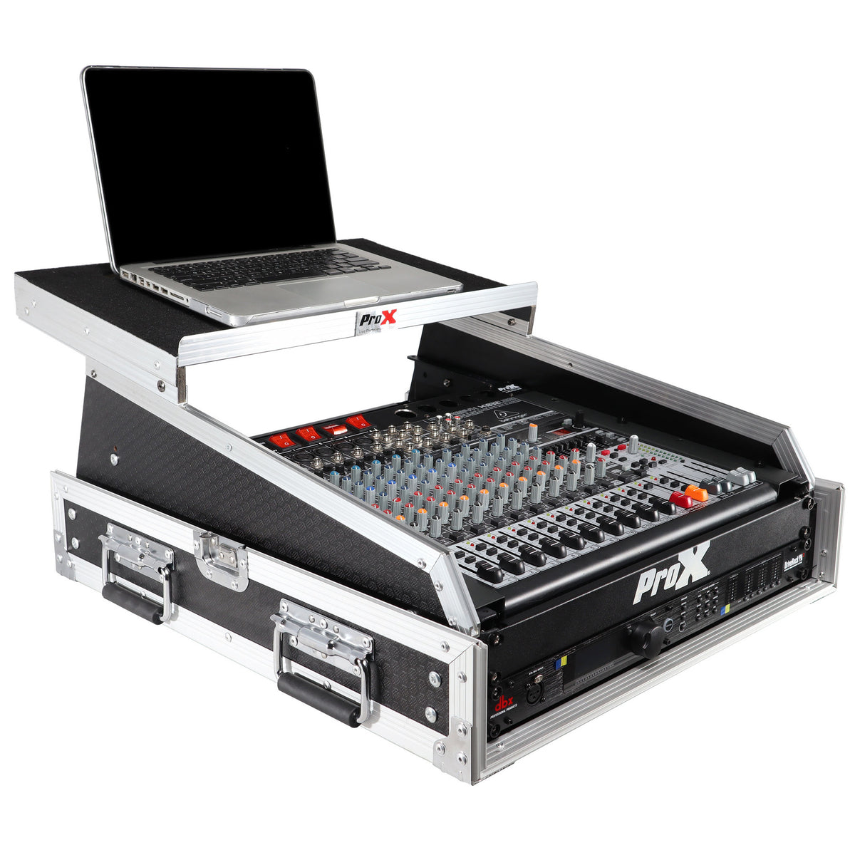 ProX T-2MRSS13ULT MK2 19" Rackmount Mixer 13U Top / 2U Front (3 Removable Doors)