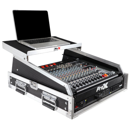 ProX T-2MRSS13ULT MK2 19" Rackmount Mixer 13U Top / 2U Front (3 Removable Doors)