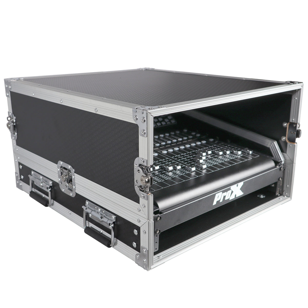 ProX T-2MRSS13ULT MK2 19" Rackmount Mixer 13U Top / 2U Front (3 Removable Doors)