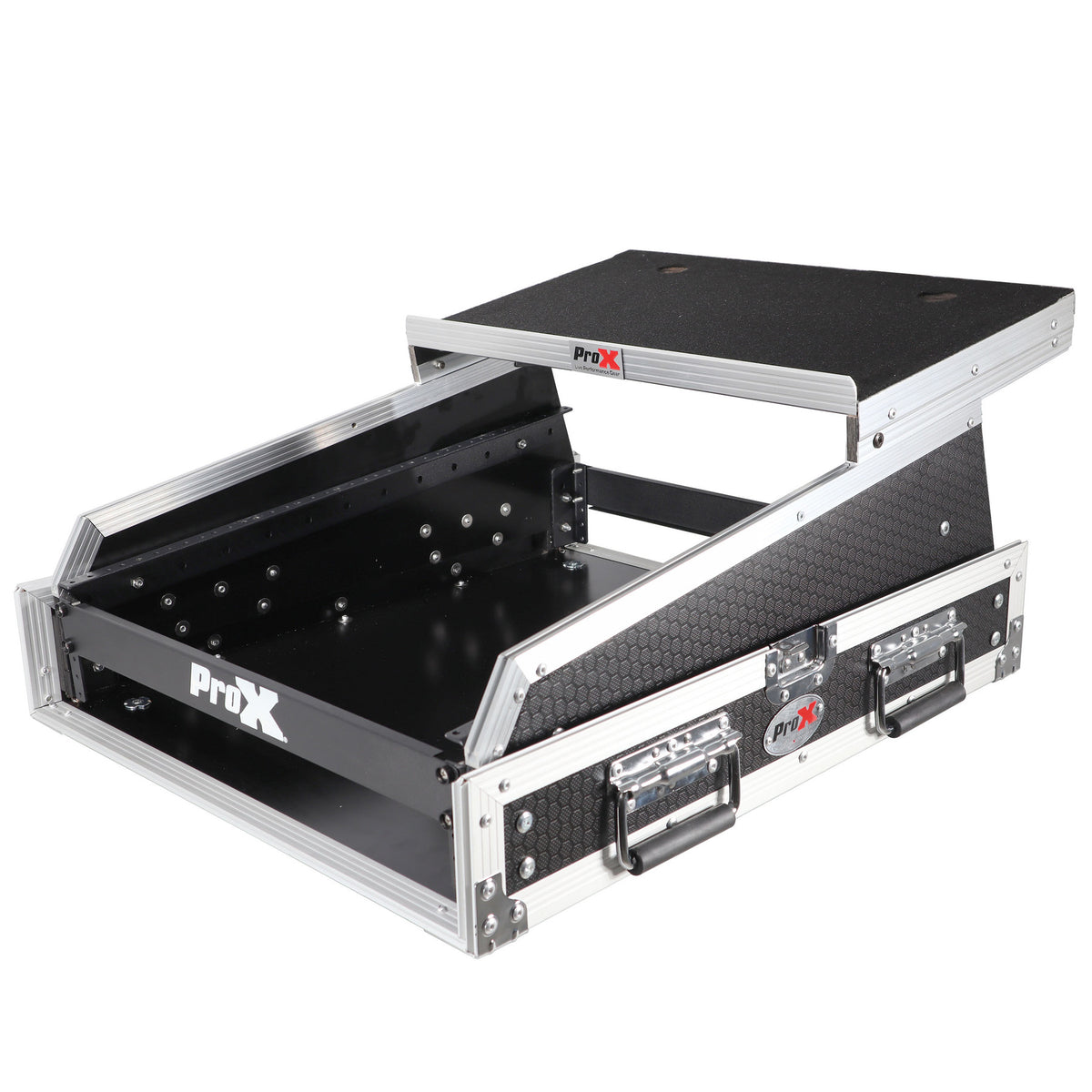 ProX T-2MRSS13ULT MK2 19" Rackmount Mixer 13U Top / 2U Front (3 Removable Doors)