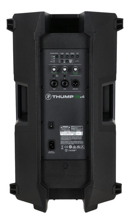 Mackie Thump12 V4 12” 1400 Watt Powered Active DJ PA Speaker w/Bluetooth