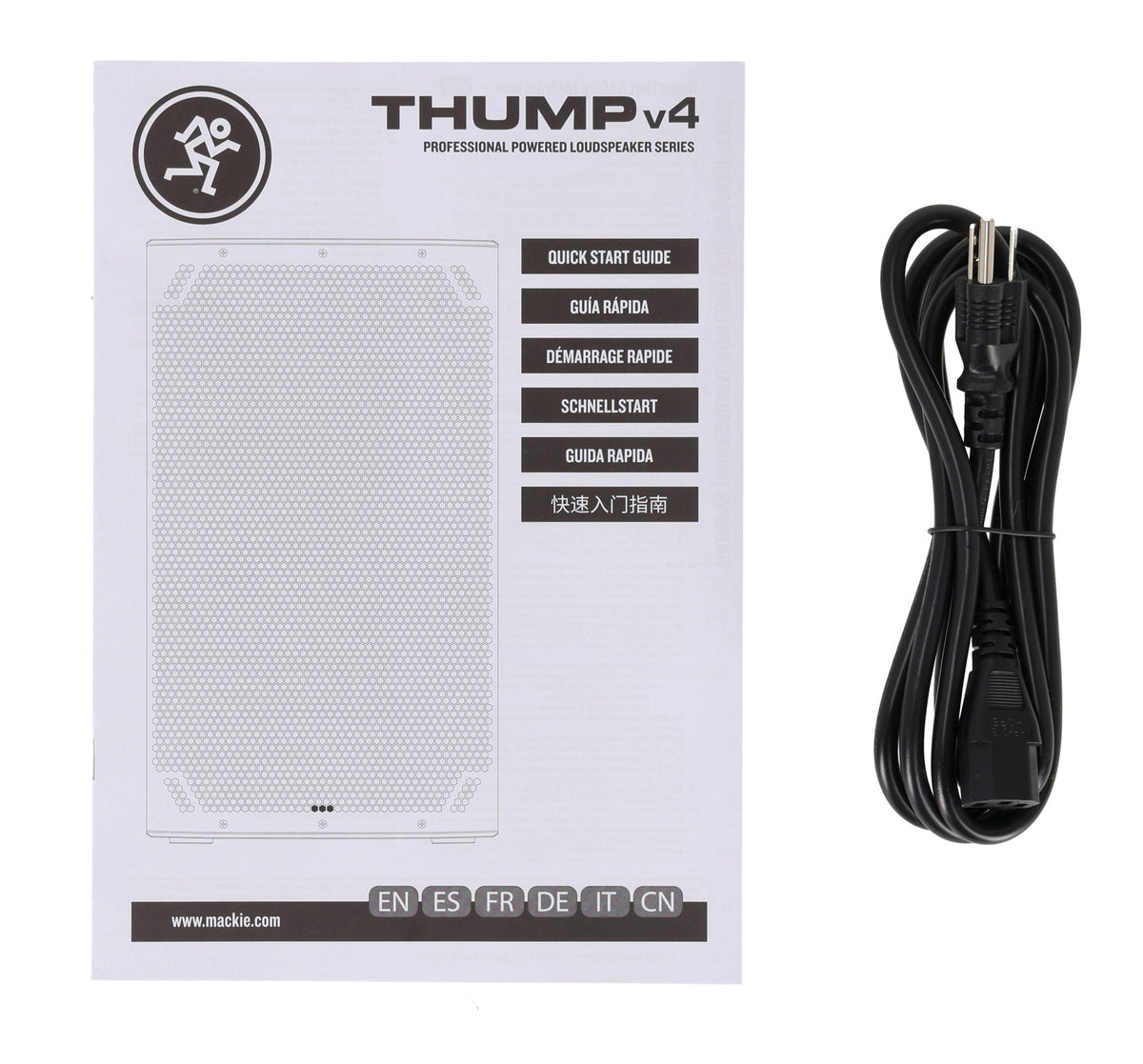 Mackie Thump12 V4 12” 1400 Watt Powered Active DJ PA Speaker w/Bluetooth