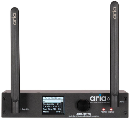 American DJ Aria X2 TB Rechargeable Wireless DMX Transceiver ADJ