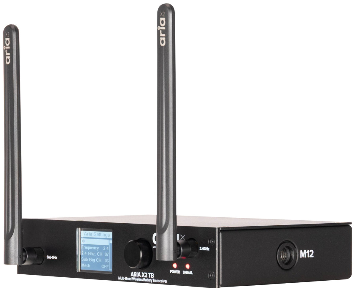 American DJ Aria X2 TB Rechargeable Wireless DMX Transceiver ADJ