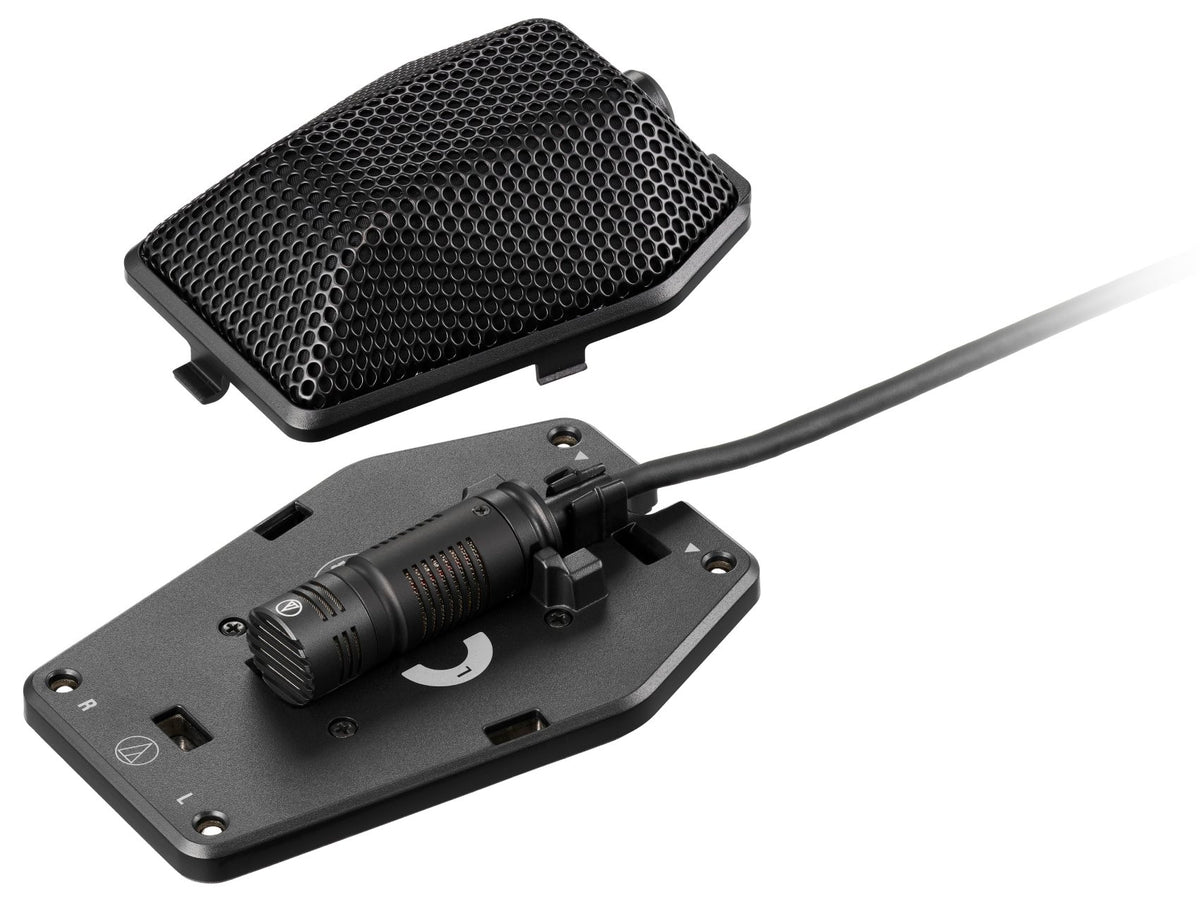 Audio Technica BP350ST-UB Broadcast MS Stereo Microphone M-S Boundary Clipon Mic
