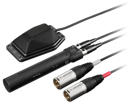 Audio Technica BP350ST-UB Broadcast MS Stereo Microphone M-S Boundary Clipon Mic