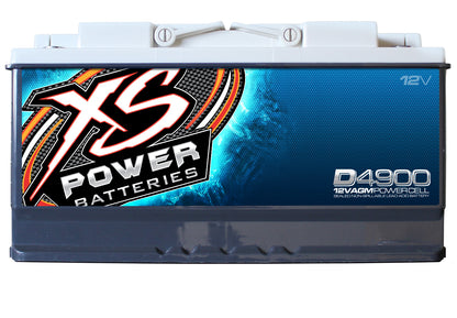 XS Power D4900 4000 Amp 12V Group 49 Power Cell Car Audio Sealed AGM Battery