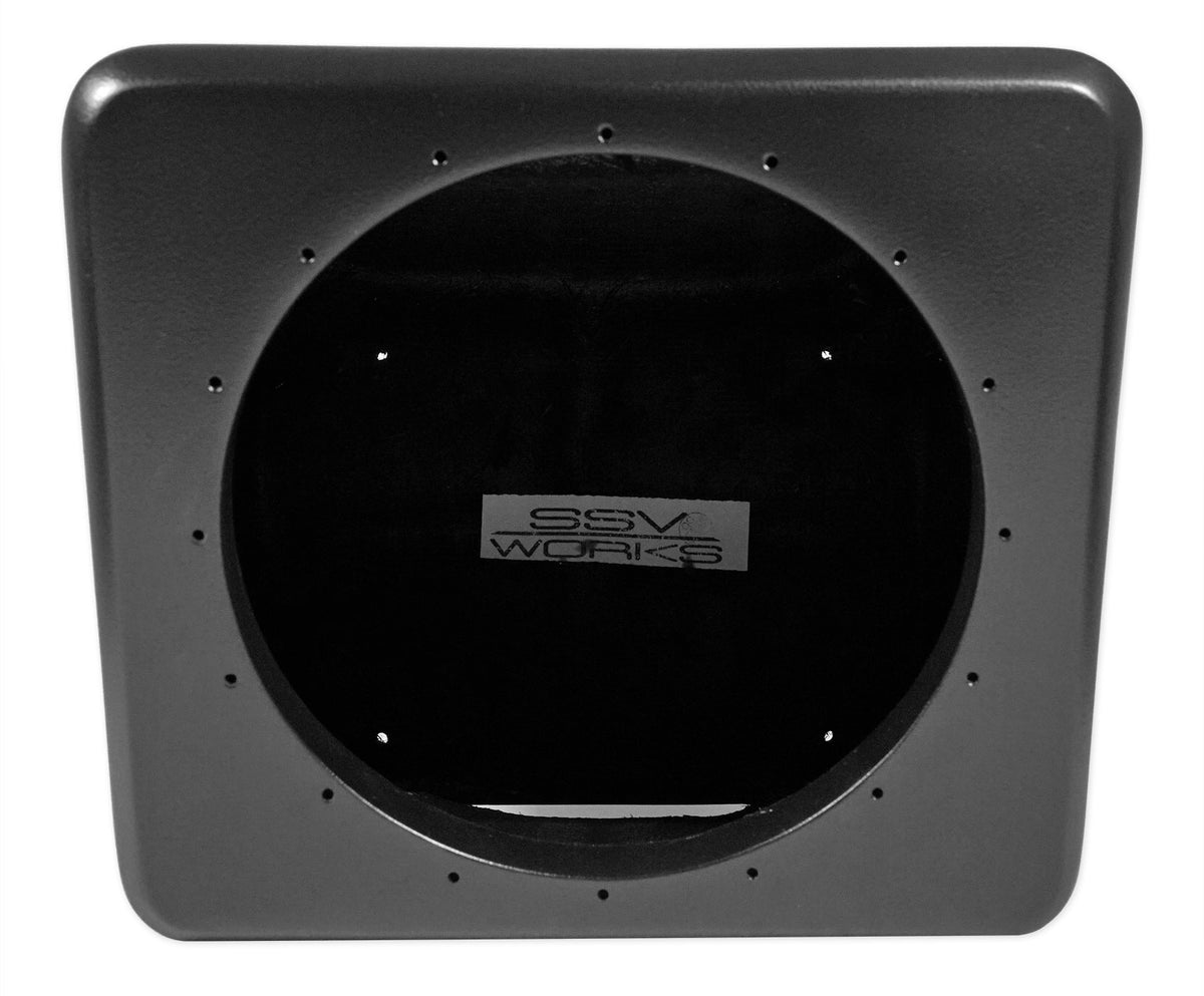 SSV Under Seat 10" Subwoofer Sub Box Enclosure for 2018 Polaris Ranger XP1000