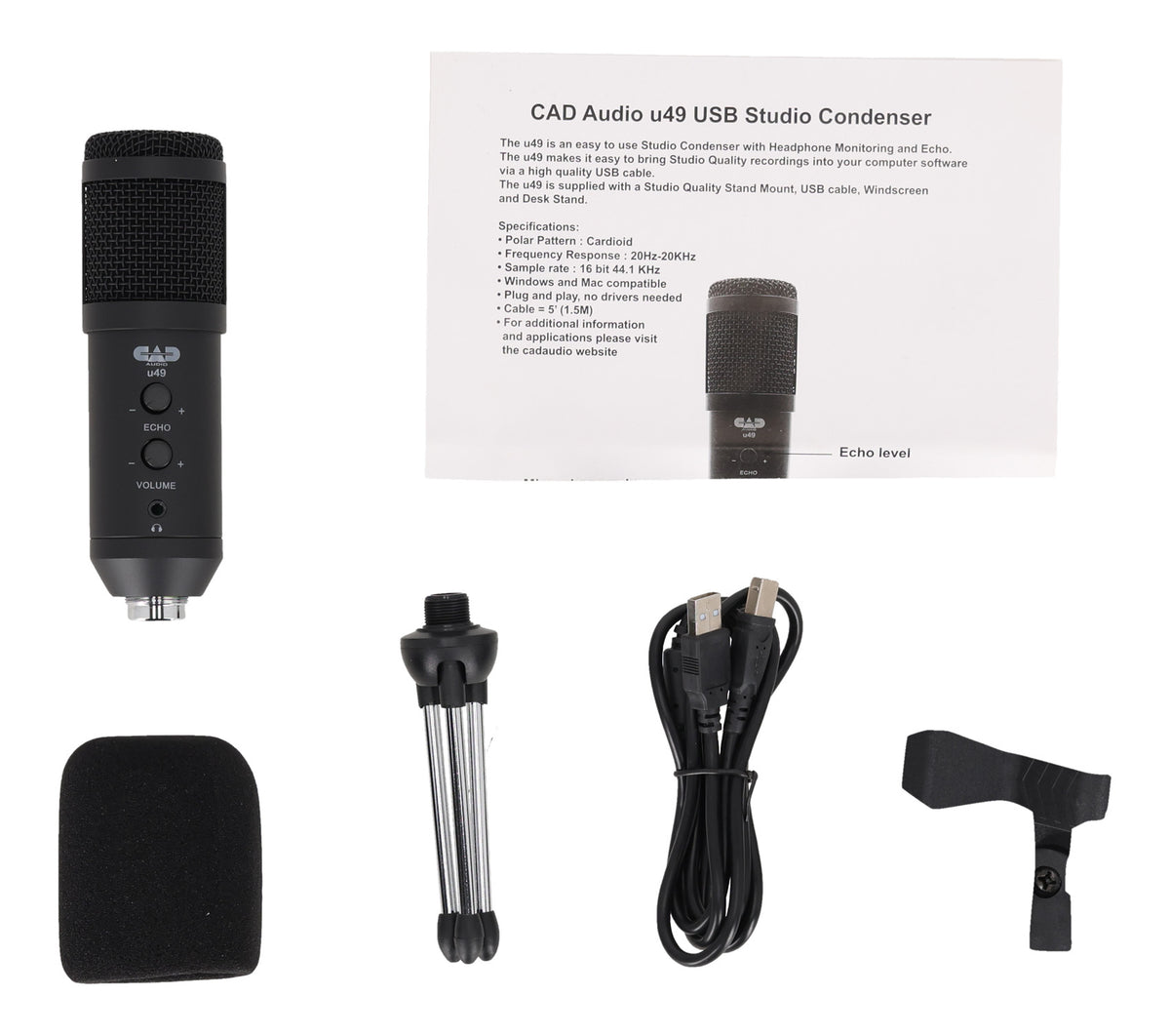 U49 Side Address USB Studio Microphone