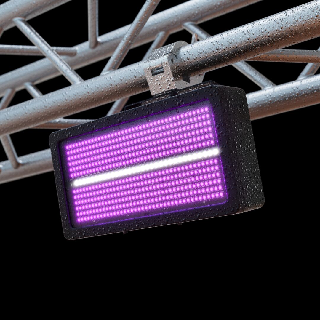 Chauvet SHOCKER PANEL FX IP Indoor/Outdoor Blinder/Wash/Strobe Light w/Eye Candy