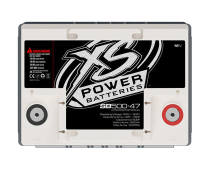 XS Power SB500-47 12V 4000 Watt 500 Farad Super Capacitor Bank