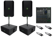 Mackie Thump Go Package w/(2) Thump GO 8" Rechargeable DJ PA Speakers+Subs+Mixer