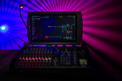 American DJ AX2 Lighting Controller Powered by ONYX Obsidian Control Systems ADJ