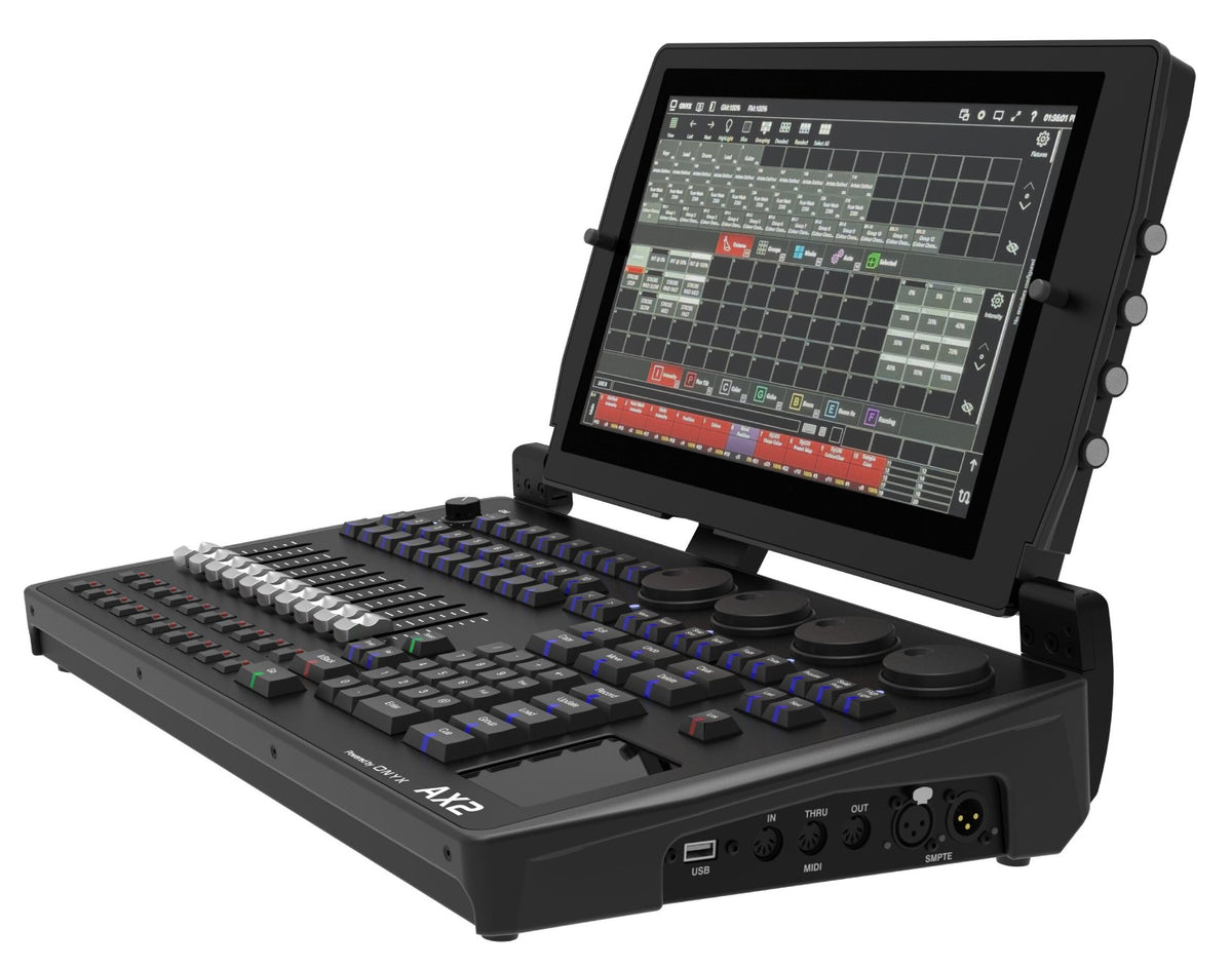 American DJ AX2 Lighting Controller Powered by ONYX Obsidian Control Systems ADJ