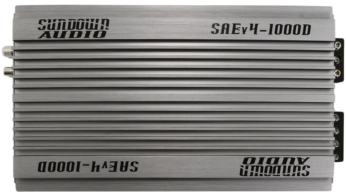Sundown Audio SAEv4-1000D 1000w RMS Mono Amplifier 1-Ohm Amp SAEv4-1000.1D