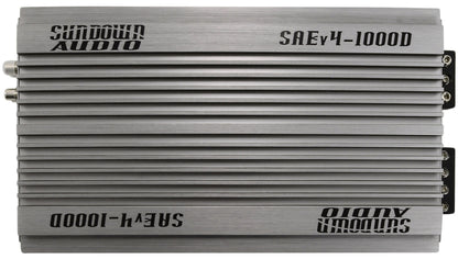 Sundown Audio SAEv4-1000D 1000w RMS Mono Amplifier 1-Ohm Amp SAEv4-1000.1D