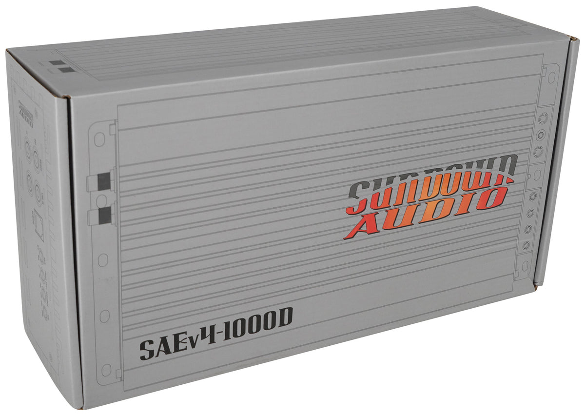 Sundown Audio SAEv4-1000D 1000w RMS Mono Amplifier 1-Ohm Amp SAEv4-1000.1D