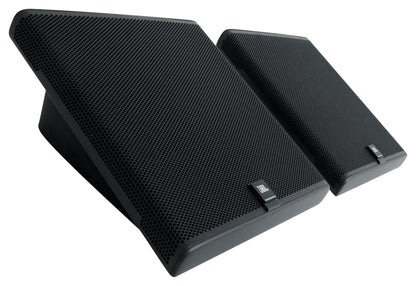 Pair JBL SLP12/T-BK Sleek Low-Profile On Wall Mount 3" 70v Commercial Speakers