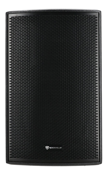 Rockville PLX12 12" Powered PA Speaker 3000w Peak/750w RMS, Plywood Enclosure