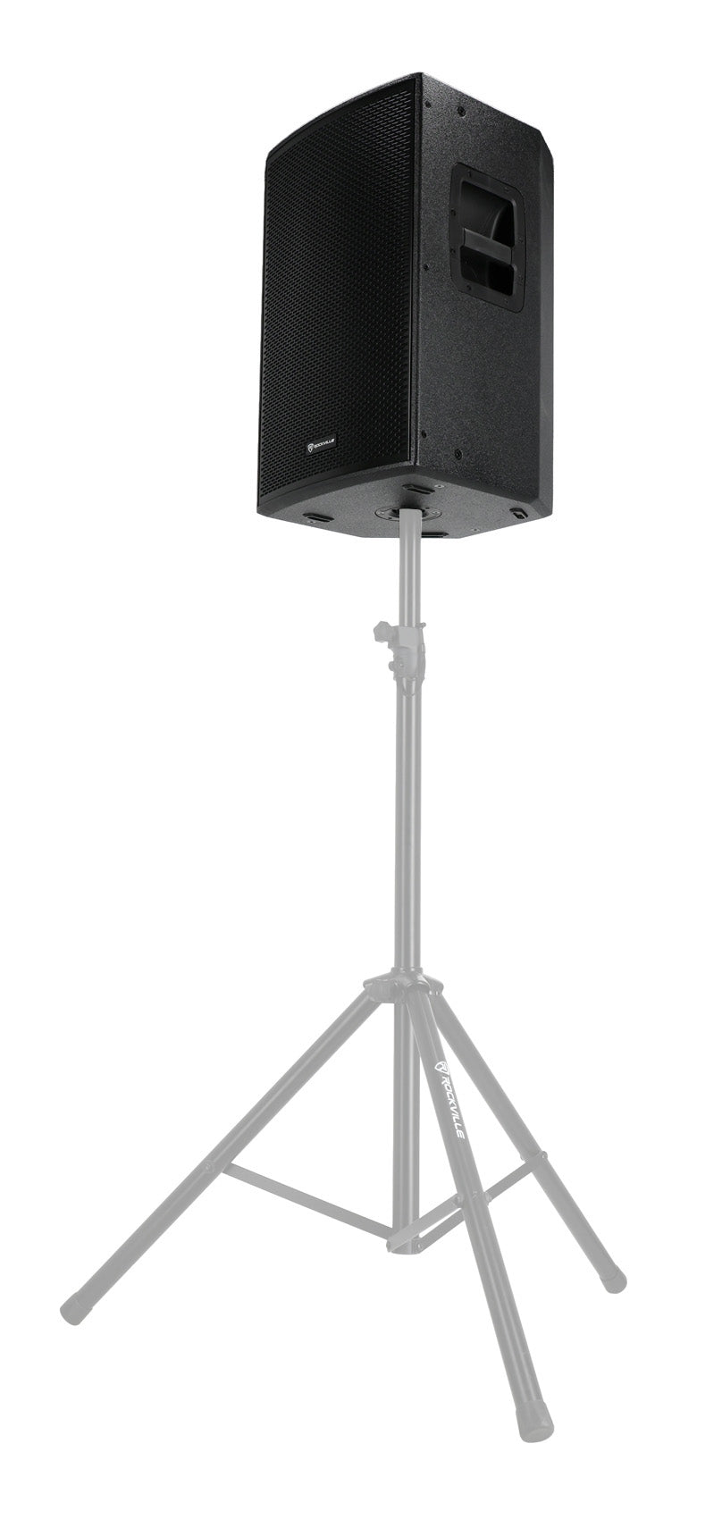 Rockville PLX12 12" Powered PA Speaker 3000w Peak/750w RMS, Plywood Enclosure
