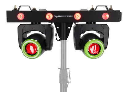 Chauvet GIGBAR BRIDGE BEAM ILS Light Bar w/ Moving Heads/RGBW Rings+Wash Lights