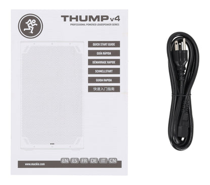 Mackie Thump15 V4 15" 1400 Watt Powered Active DJ PA Speaker w/Bluetooth