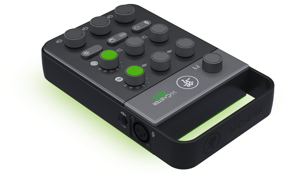 Mackie M Caster Live Streaming Podcasting Portable Smartphone/USB FX Mixer