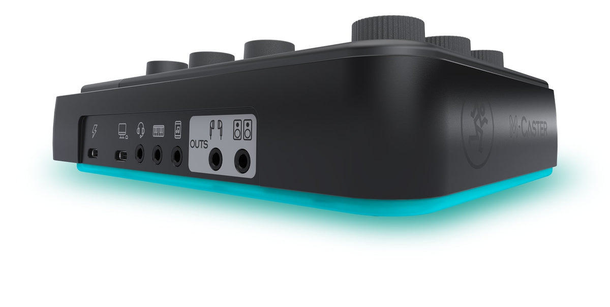 Mackie M Caster Live Streaming Podcasting Portable Smartphone/USB FX Mixer