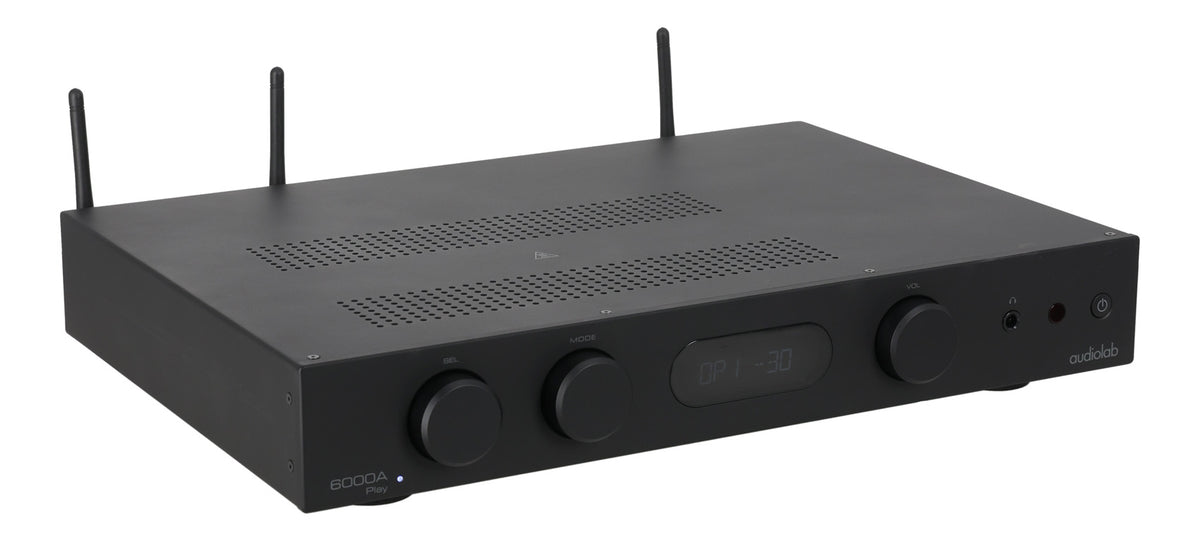 Audiolab 6000A Play Integrated Amplifier w/ Wireless Audio Streaming Player