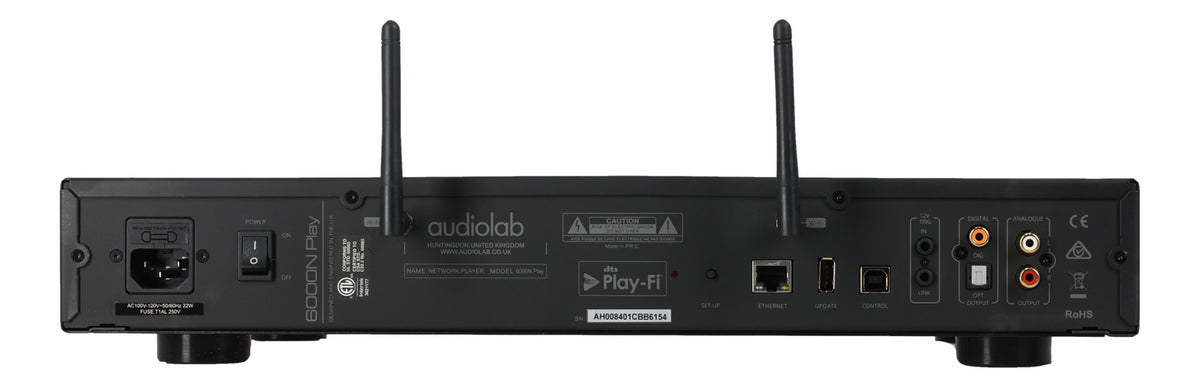 Audiolab 6000N Play Wireless Audio Streaming Player Play-fi, Airplay,Spotify BLK