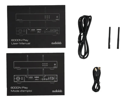 Audiolab 6000N Play Wireless Audio Streaming Player Play-fi/Airplay/Spotify Slvr