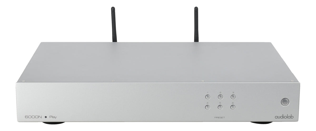 Audiolab 6000N Play Wireless Audio Streaming Player Play-fi/Airplay/Spotify Slvr