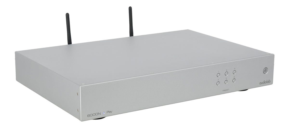 Audiolab 6000N Play Wireless Audio Streaming Player Play-fi/Airplay/Spotify Slvr