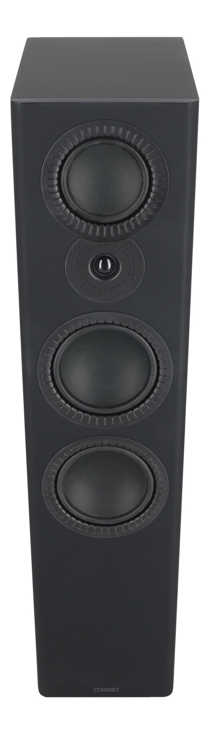 Mission LX-6 MKII 6.5" 3-Way Floor Standing Home Audio Tower Speaker in Black