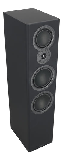Mission LX-6 MKII 6.5" 3-Way Floor Standing Home Audio Tower Speaker in Black