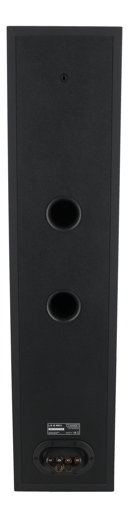 Mission LX-6 MKII 6.5" 3-Way Floor Standing Home Audio Tower Speaker in Black