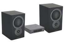 Mission LX CONNECTBK 120w True Wireless Bookshelf Speaker System w/Hub in Black