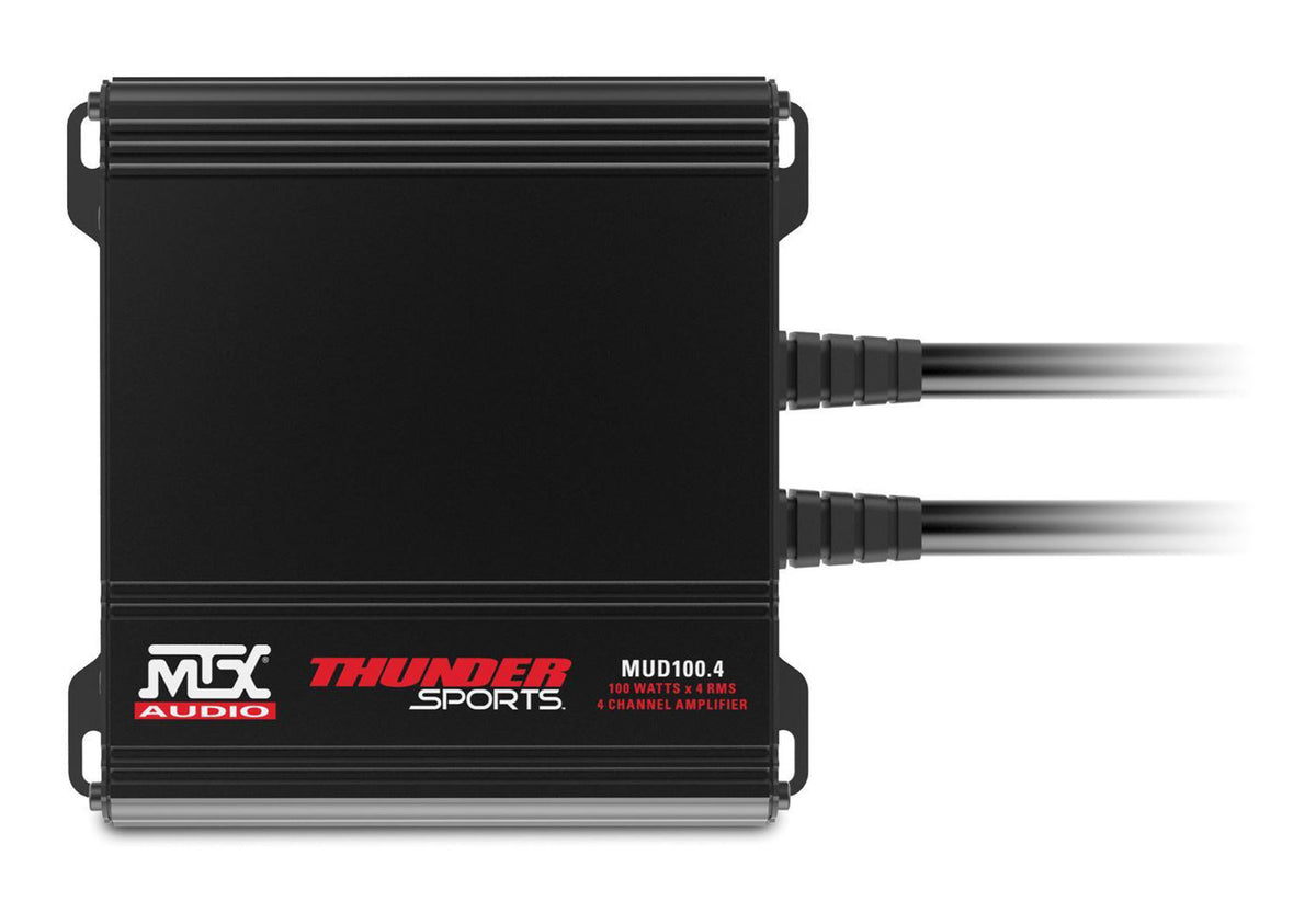 MTX RZR-14RC-THUNDER2 Kick Panel Speakers+Amplifier For Polaris RZR Ride Command