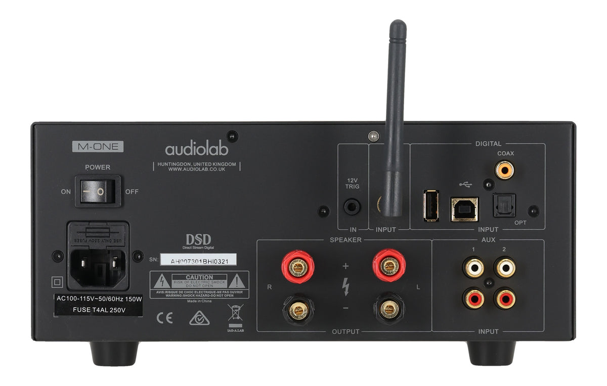 Audiolab M-ONE Home Audio Integrated Amplifier+Digital-to-Analogue Converter DAC