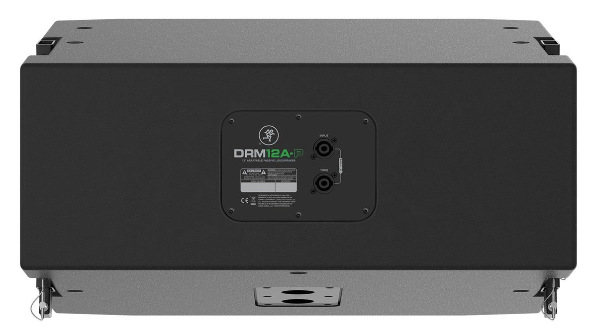 Mackie DRM12A-P 12" 2000 Watt Arrayable Passive Live Sound DJ PA Speaker