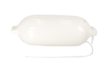 Rockville FEN410-WHITE Boat Fender Package 4 Bumpers 10"x30", 4 Covers, 4 Lines