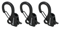 Rockville RQA-3 (3) Quick Release Boat Fender Clips, Easy Height Adjustment